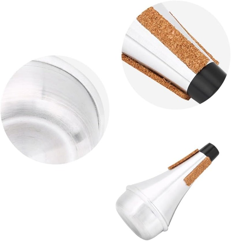 Chiffonade Lightweight Aluminum Trumpet Straight Mutes - Practice Silencer for Jazz & Training - Image 5